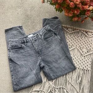 Good American Washed Black High Rise Jeans Size 6 / 28